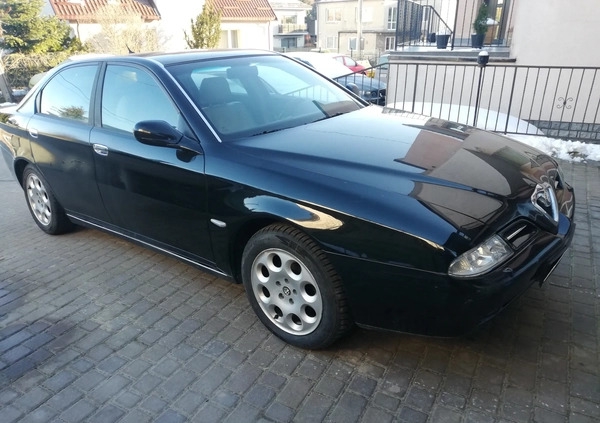 Alfa Romeo 166 cena 6000 przebieg: 275000, rok produkcji 2001 z Tczew małe 277